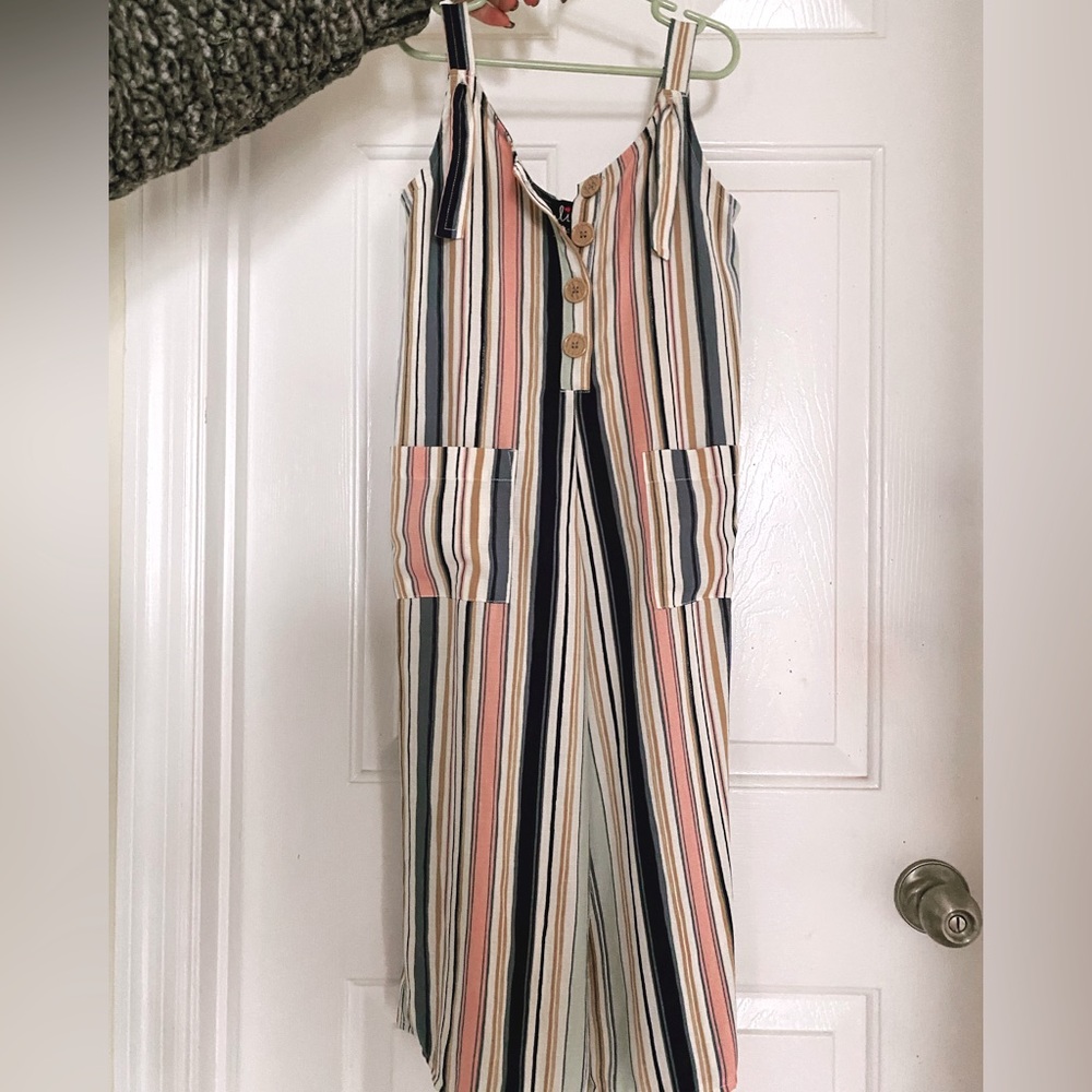 Boutique Capri Jumpsuit